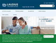 Tablet Screenshot of laudius.nl