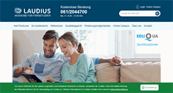 Desktop Screenshot of laudius.ch